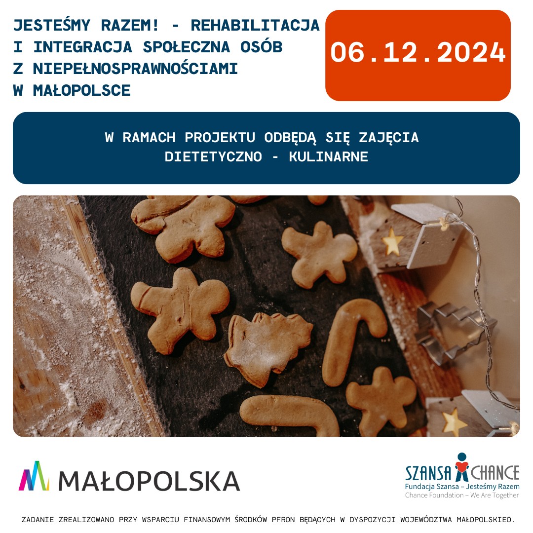 plakat promujący warsztaty kulinarne
