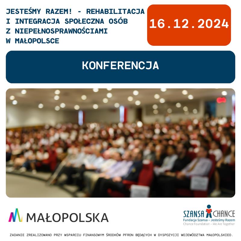 Grafika promująca konferencję.